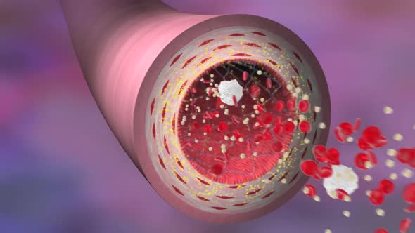 Circulatory System Blood Artery Medical Graphic Human Body