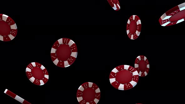 Red Poker Chip V2