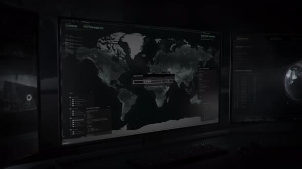 Computer Monitors. UI. Looking for any reported acts of human rights violation. alt