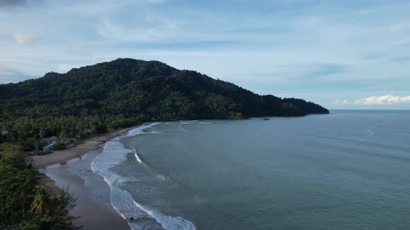 The Beaches at the most southern part of Borneo Island