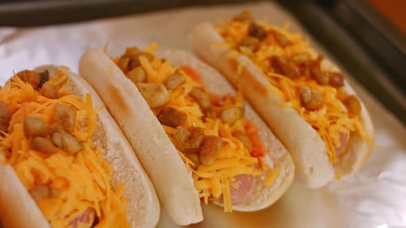 Irresistible Chili Cheese Hot Dogs