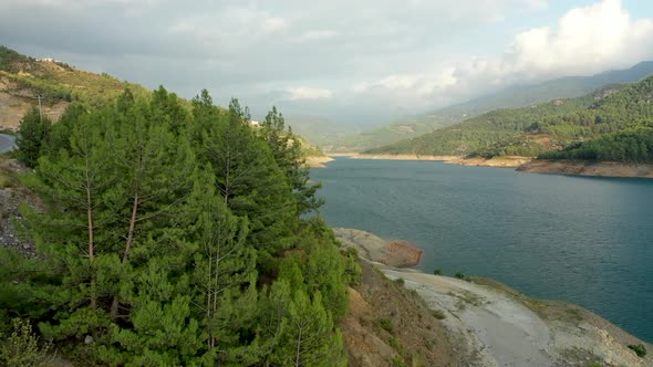 River in the Mountains of Alanya Turkey