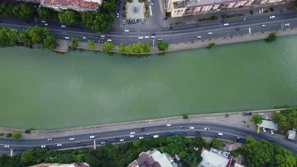 Traffic On The Riverside Highway