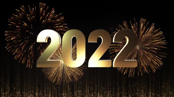 2022 Countdown With Fireworks