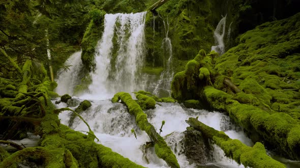 Beautiful Waterfall In Oregon
