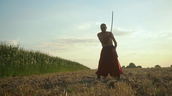 Ukrainian Cossacks Fight with Sabers in the Field