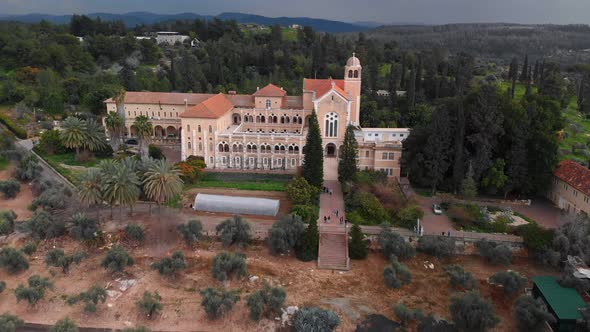 Latrun Monastery Footage in Israel