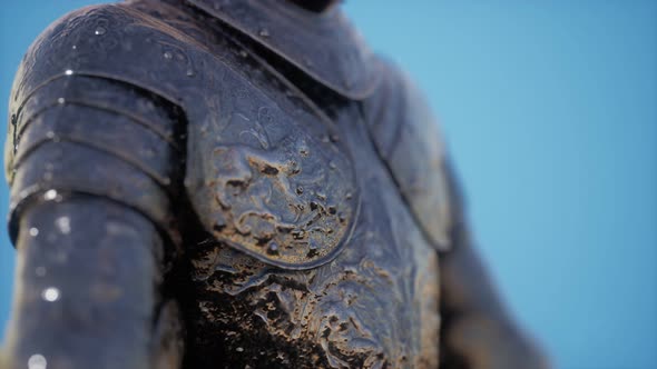 Armour of the Medieval Knight. Metal Protection of the Soldier alt