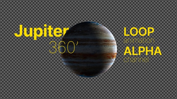 Jupiter 360 animation
