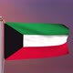 Kuwait Flag 4k - VideoHive Item for Sale