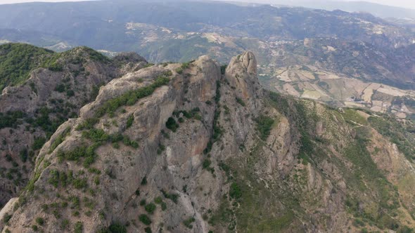 Tre Pizzi Aspromonte Mountains in Calabria Region, Italy