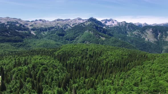 Julian alps around Bohinj lake, Slovenia