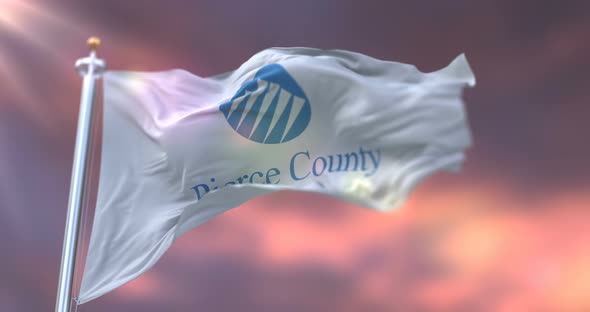 Pierce County Flag, United States