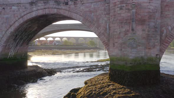 The River Bridges of Berwick Upon Tweed