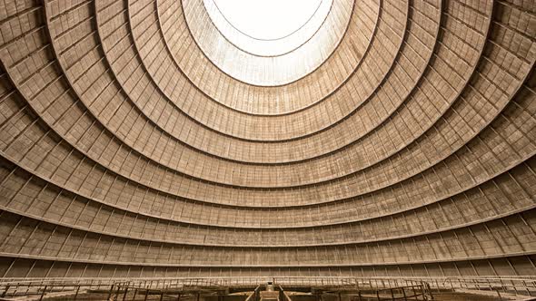 Inside a Cooling Tower