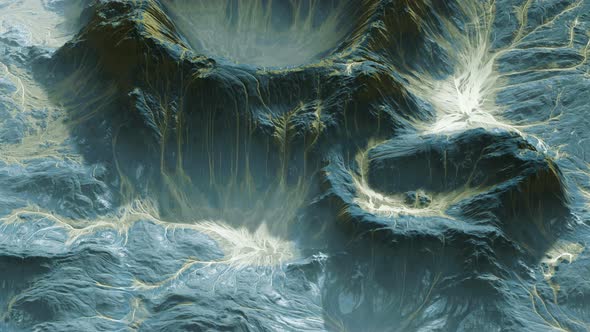 View of the Alien Planet Landscape alt