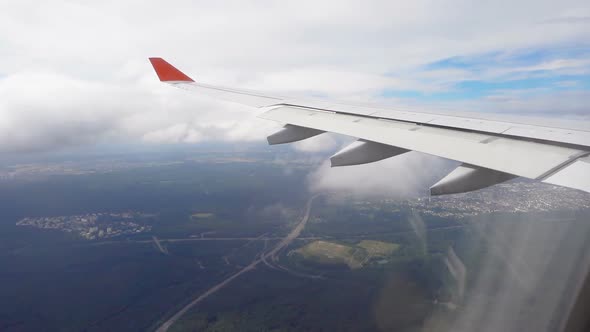 View From the Airplane