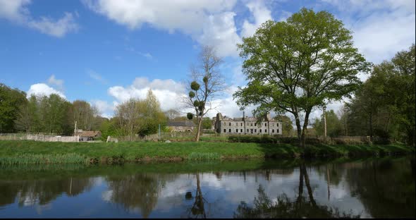 Abbey Notre-Dame de Bon-Repos, Bon repos sur Blavet, Cotes d Armor department, Brittany in France