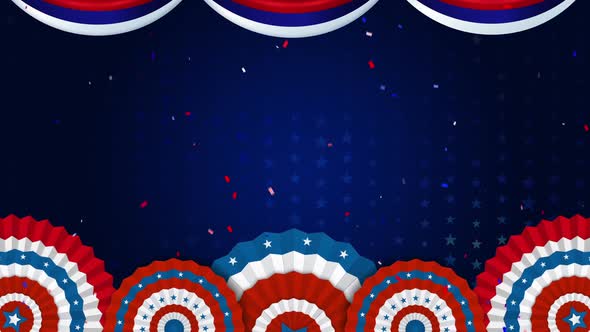 USA Theme Background