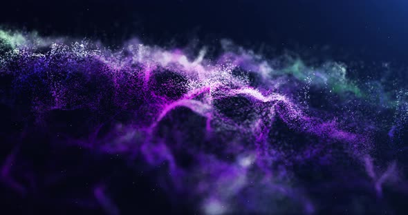 Abstract Particles Background