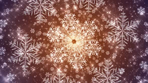 Snowflakes Seamless Bg