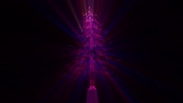 Digital Christmas Tree 4k alt