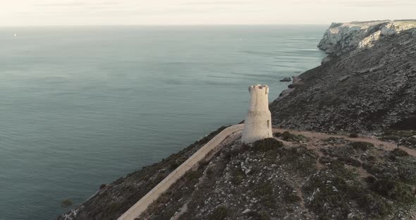 Ancient Gerro Tower in Denia Alicante Spain