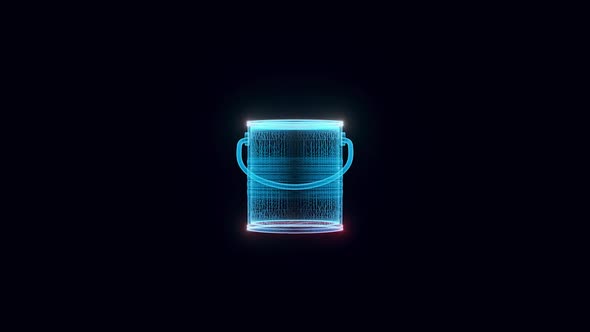 Paint Can Hologram Hd