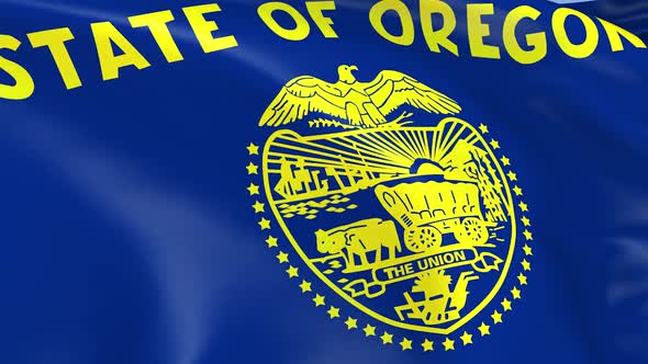 Oregon State Flag