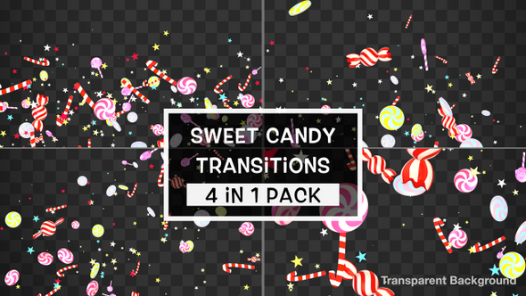 Sweet Candy Transitions Pack