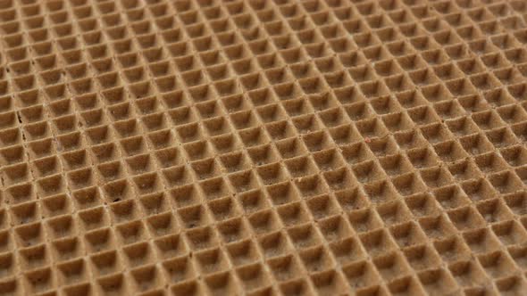 brown waffle texture