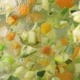 mixed cut vegetables splashing into the water - VideoHive Item for Sale