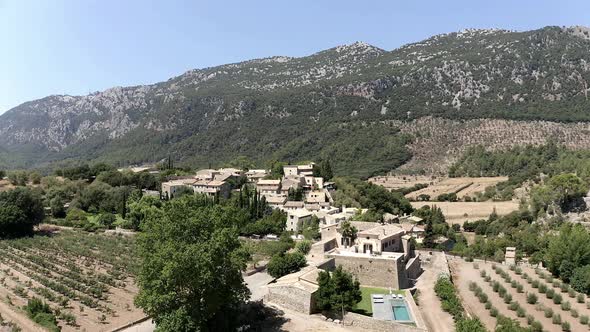 Village of Orient, Sierra de Tramuntana, Mallorca, Spain