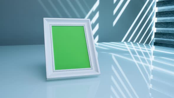 Green Color Key Video Photo Frame