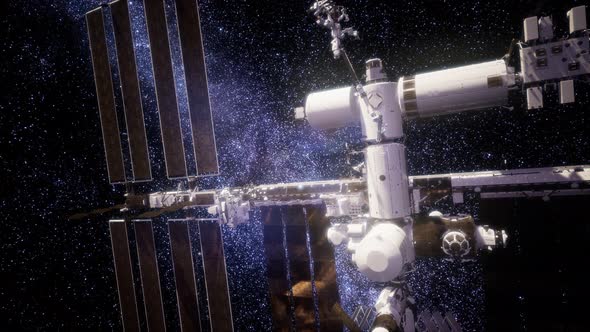 International Space Station in Outer Space alt