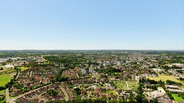 Frech neighborhood and suburbs of Saint-lo city