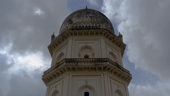 Qutb Shahi Tombs Hyderabad, India 4K timelapse