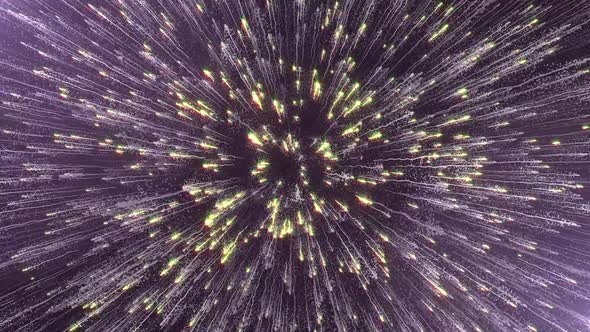 Colorful Fireworks Particles V19