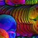 Rainbow skulls with echo effect - VideoHive Item for Sale