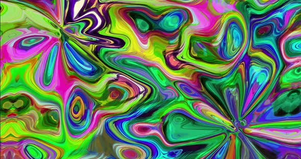 Abstract colorful animation .Multicolor liquid background.Beautiful gradient texture