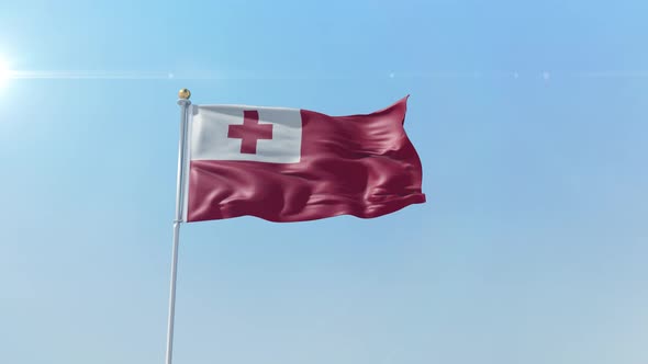 Tonga Flag 