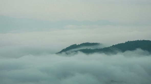 Fog On Mountain