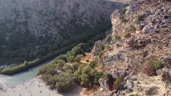 Amazing Beaches of Greece Series Preveli Crete