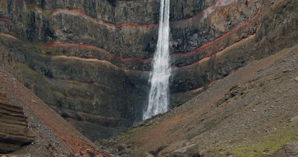 Hengifoss Waterfall East Iceland