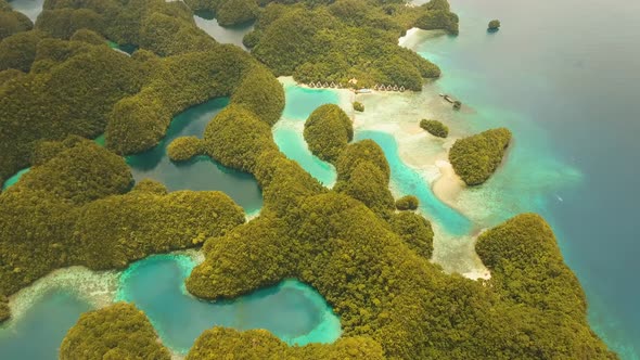 Seascape with Lagoons and Islands