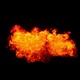 Burning flames from start to finish with ProRes Isolated by Alpha channel (transparent background) - VideoHive Item for Sale