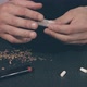 Man Rolling a Hand Made Cigarette - VideoHive Item for Sale