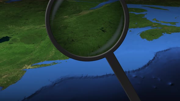 Boston City Being Found on the Map