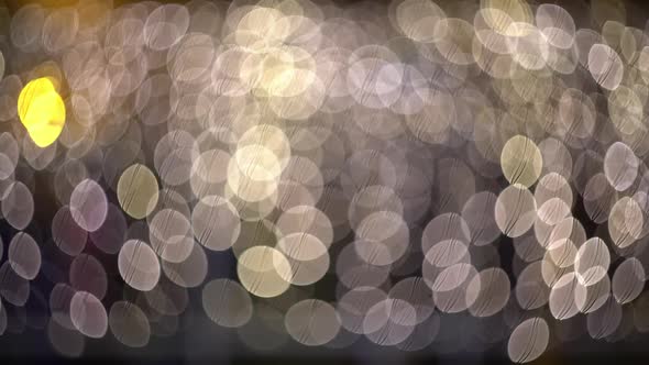 Ambient Abstract Bokeh Particles Background  Video