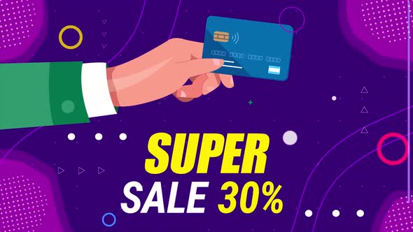 Super Sale 30% Background